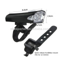 100% Power- 50% Power-Flash USB LED Fahrradlampe
